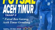 Seleksi Pra PORA Futsal Kabupaten Aceh Timur 2025 Melangkah ke Tahap Kedua