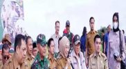 Plt Bupati Way Kanan, Ayu Asalasiyah Ikuti Panen Raya Padi Serentak bersama Presiden RI