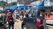 Patroli Presisi Polres Takalar Sambangi Pasar Palleko, Antisipasi Premanisme dan Gangguan Kamtibmas