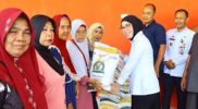 Bupati Ayu Asalasiyah Launching Penyaluran 901 Ton Bantuan Beras untuk 45.051 Warga Way Kanan di Way Tuba