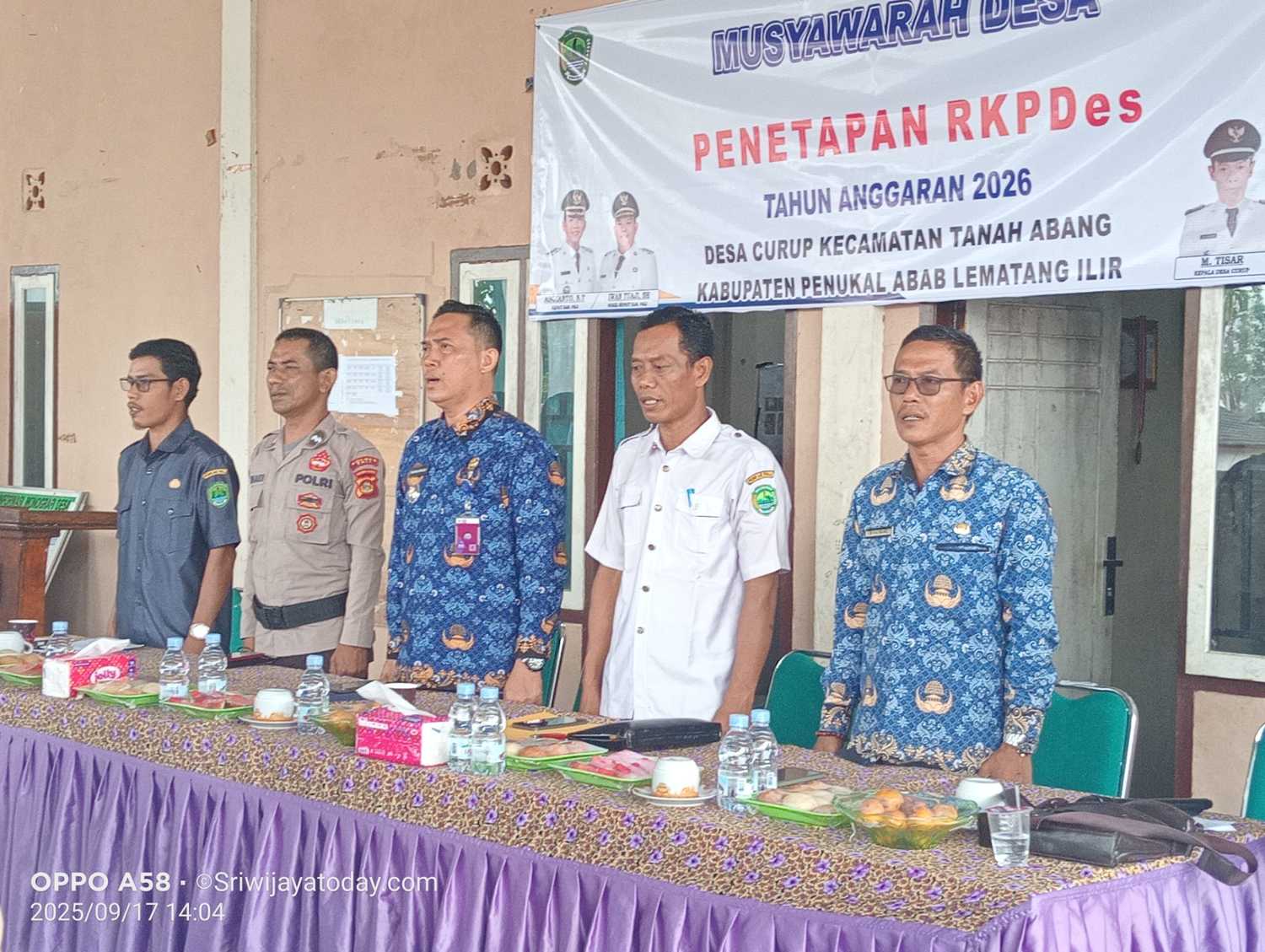 Musdes Curup Tetapkan RKPDes 2026: Wujud Komitmen Bersama Membangun Desa